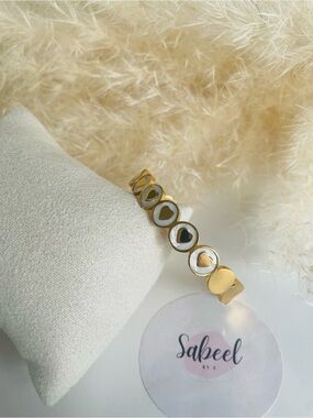 Adjustable Bangle | Stainless Steel | Bracelet Jonc